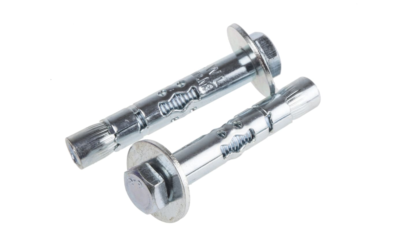 RawlPlug ボードアンカー, 鉄 M8 取付穴径10mm 長さ60mm