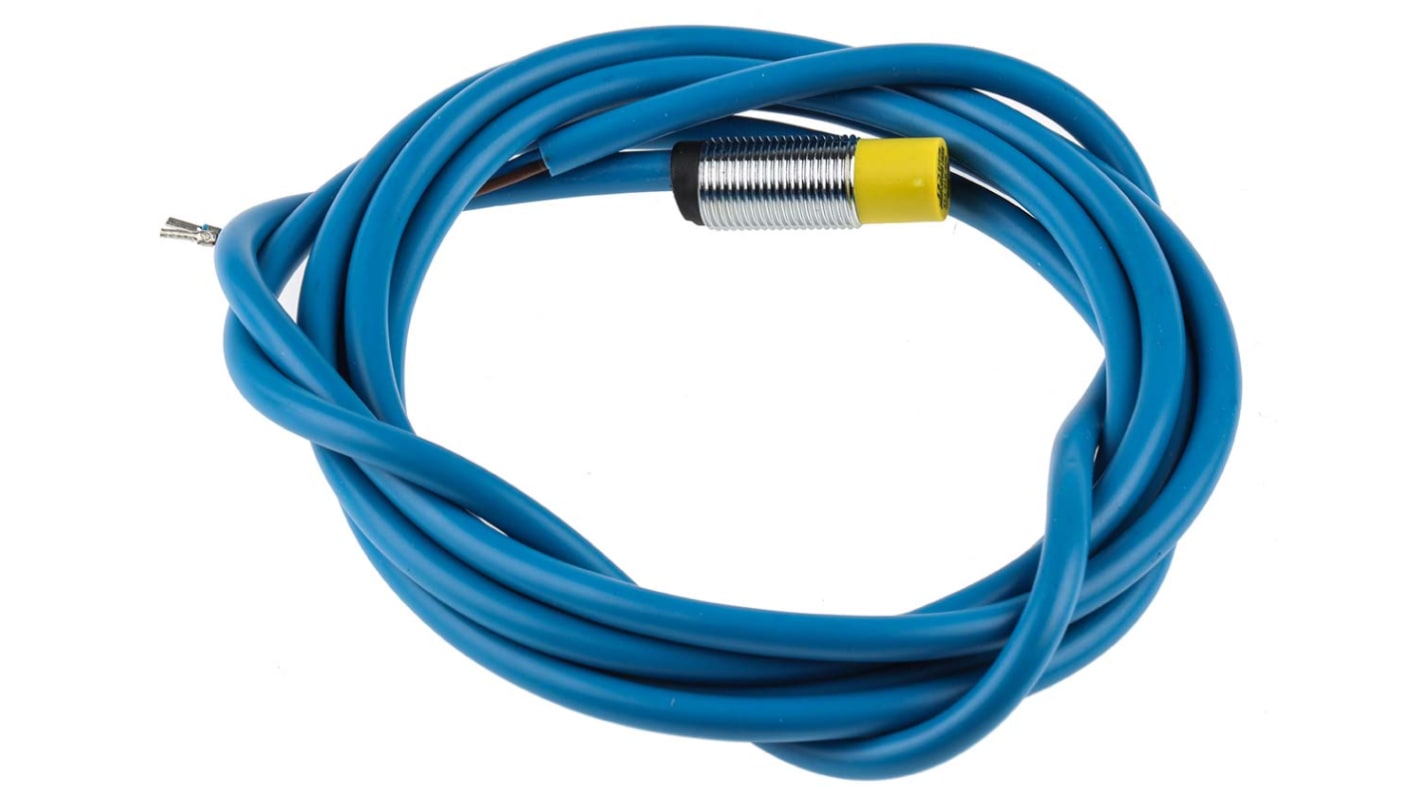 Turck NI5 Series Inductive Barrel-Style Proximity Sensor, M12 x 1, 5 mm Detection, NAMUR Output, 8.2 V dc, IP67