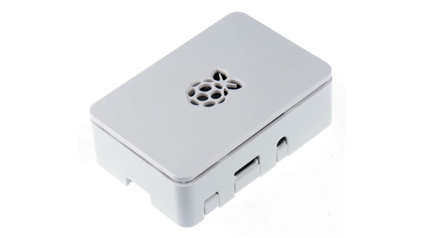 RS PRO ABS Case for use with Raspberry Pi 2 B, Raspberry Pi B+ in White