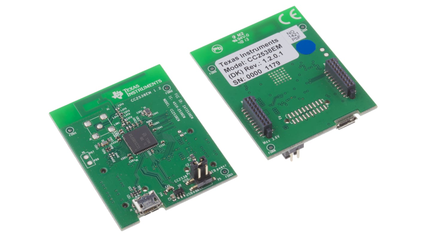 Texas Instruments CC2538 ZigBee Evaluation Board 2.4GHz CC2538EMK RS