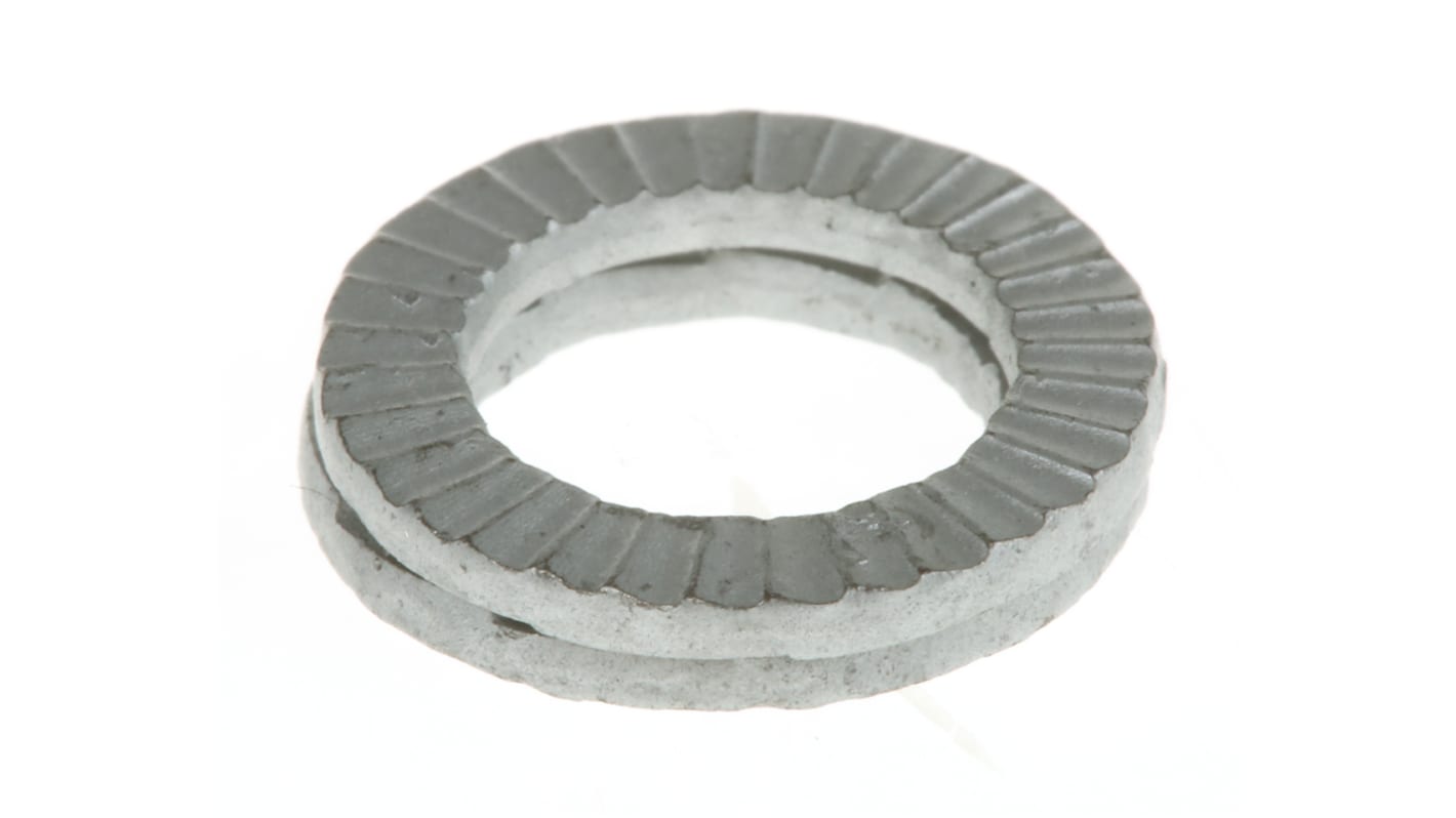 HHLS8 Delta Protekt Unalloyed Steel Wedge Lock Washers, M8 RS