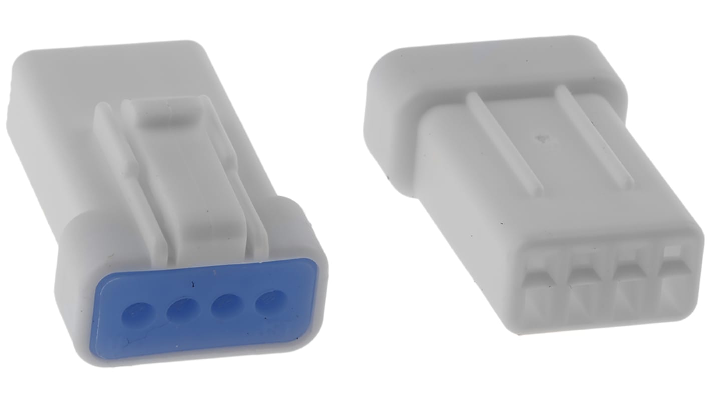 04RJWPFVSLES JST, JWPF Female Connector Housing, 2mm Pitch, 4 Way