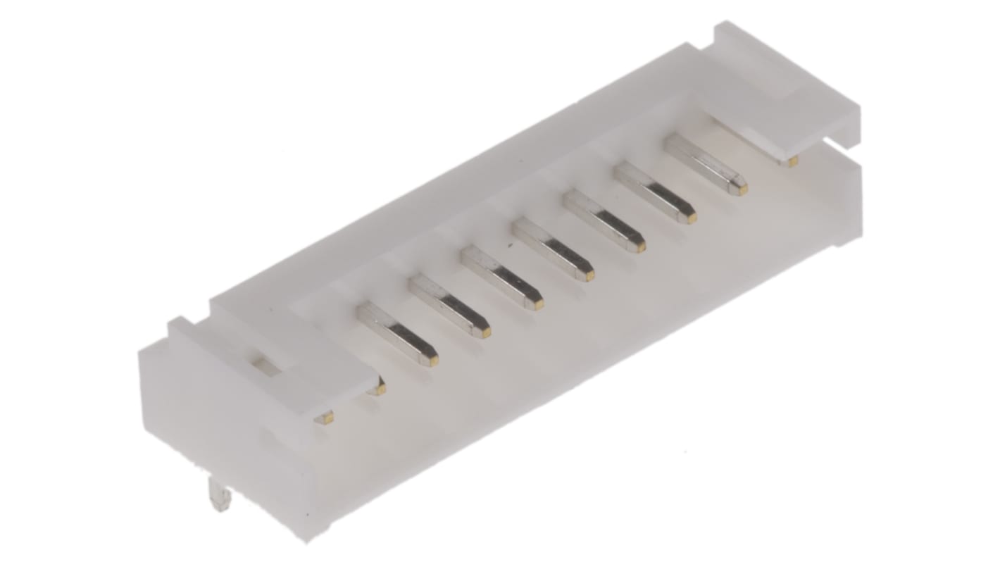 Conector macho para PCB Ángulo de 90° JST serie PH de 10 vías, 1 fila, paso 2.0mm, para soldar, Montaje en orificio