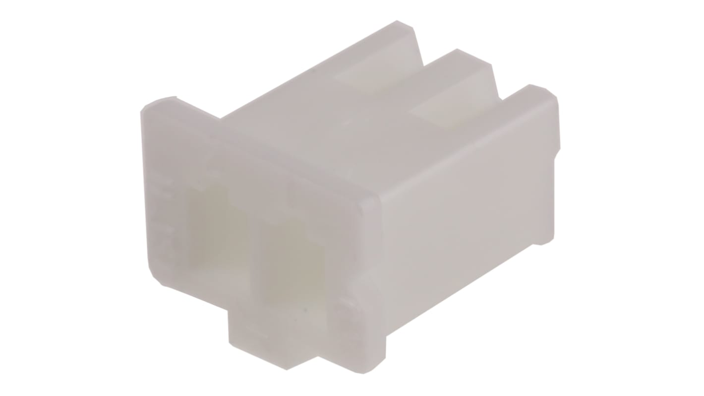 Carcasa de conector JST XHP-2, Serie XHP, paso: 2.5mm, 2 contactos, , 1 fila filas, Recto, Hembra, Montaje de Cable