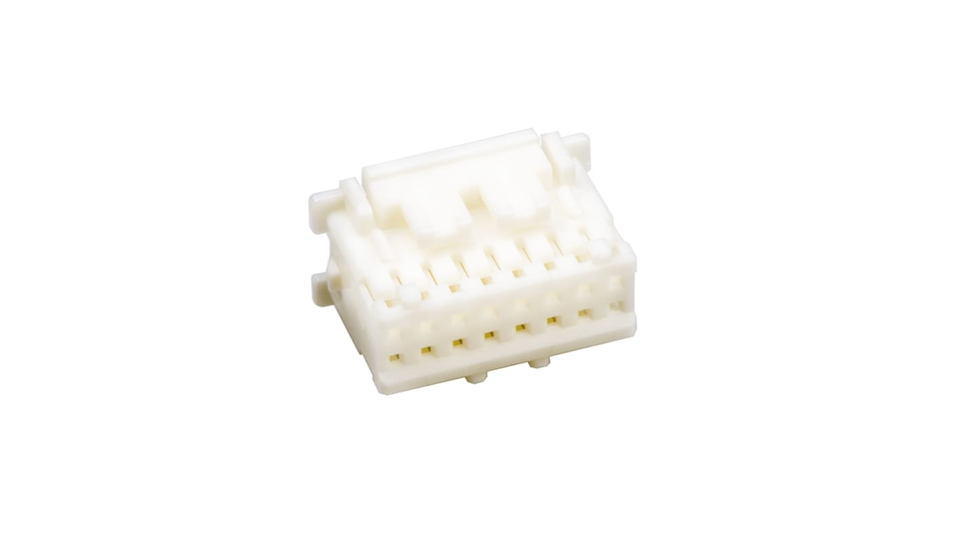 JST, PADP Female Connector Housing, 2mm Pitch, 16 Way, 2 Row