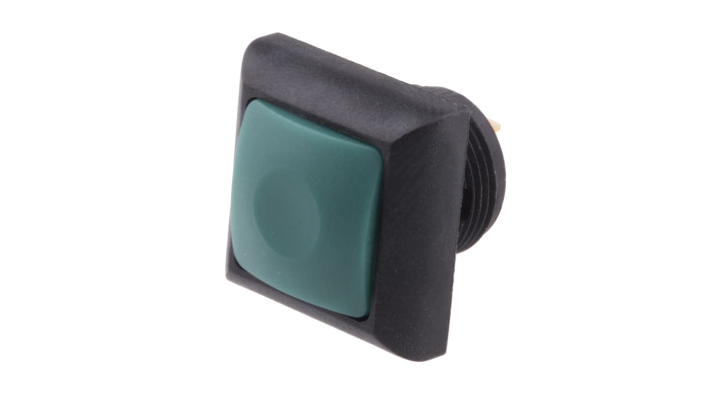 RS PRO Push Button Switch, Momentary, PCB, 13.6mm Cutout, SPST, 30V dc, IP67