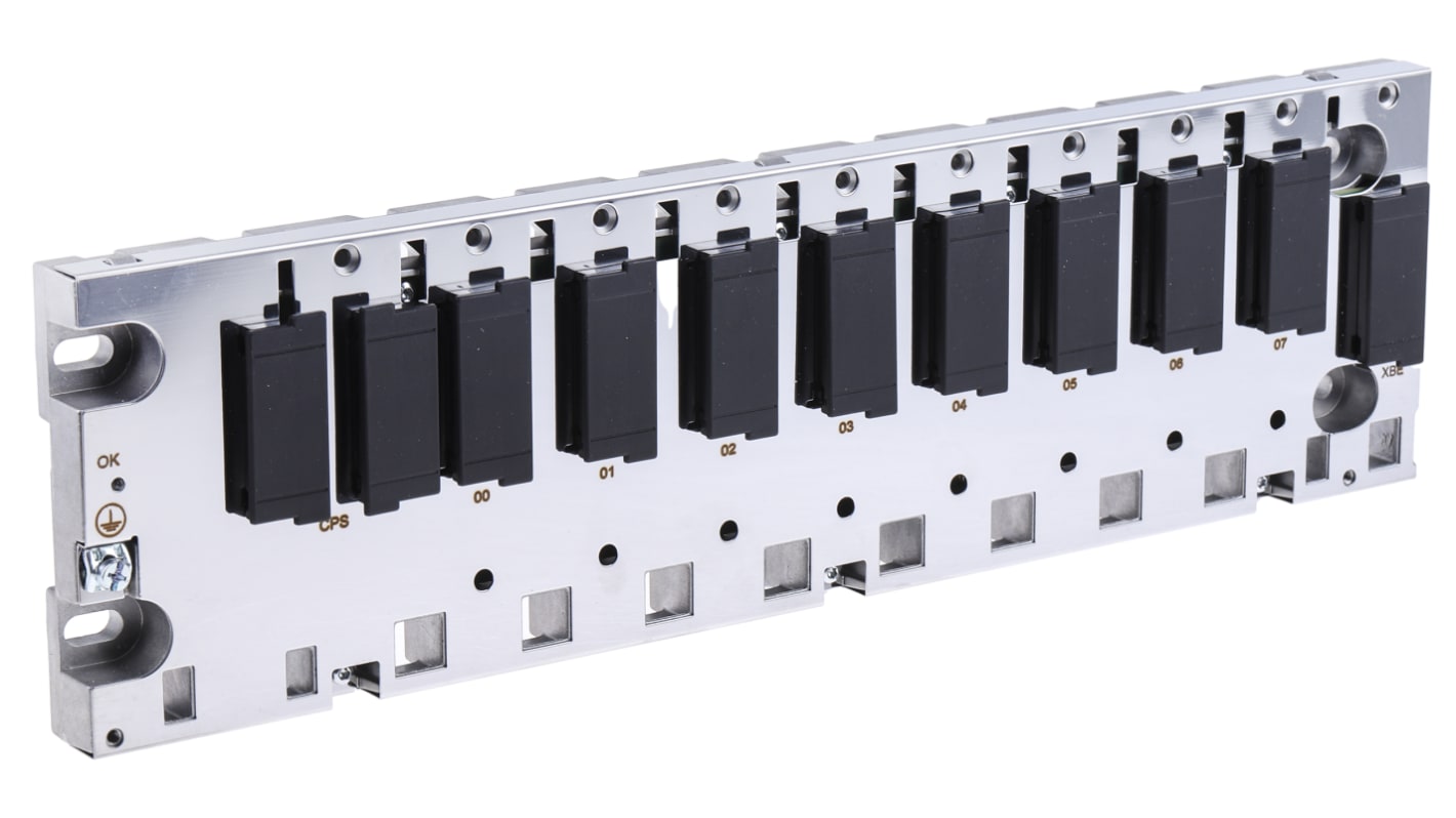 Schneider Electric BMEXBP Series Backplane for Use with BMEP58 Processor, BMXCPS Power Supply, I/O Module, Specific