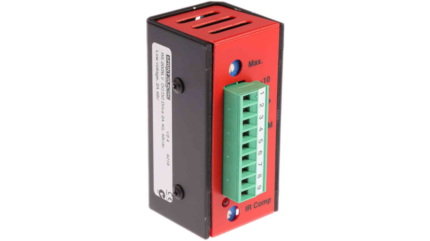 200XLV Sprint Electric DC Motor Controller, 12 → 48 V dc, 3 A, 48 V