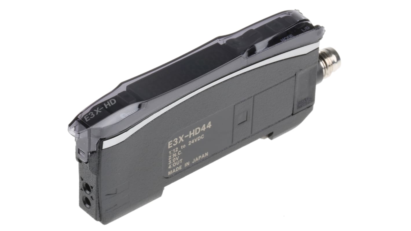 Omron 光ファイバセンサ E3X-HD44 , IP50, 12 → 24 V dc