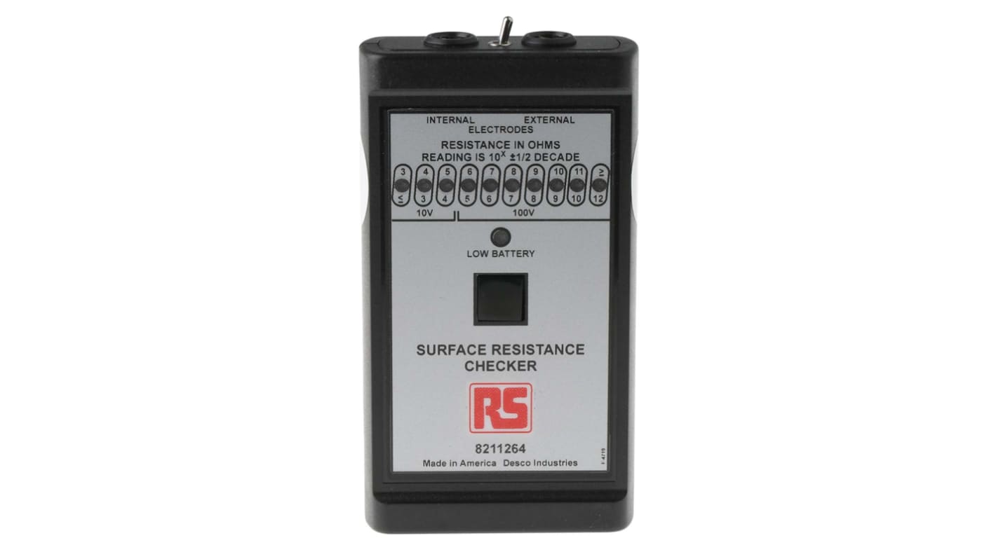 RS PRO Surface ESD Tester