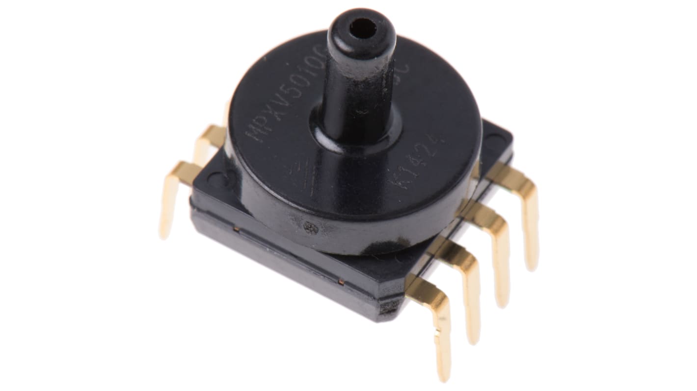 NXP MPXV5010GC7U Anzeige Drucksensor 10kPa, 8-Pin Gehäuse 482C-03