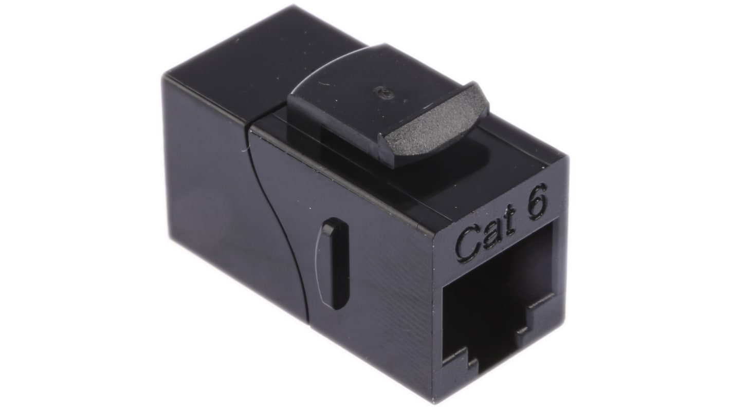 MH Connectors MH3101 Series Single-Port RJ45 Coupler, Cat6, UTP