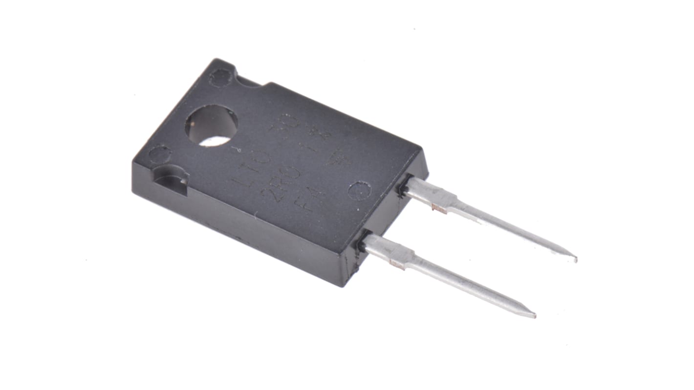 Resistencia Vishay, de 2Ω ±1%, 30W, Serie LTO30