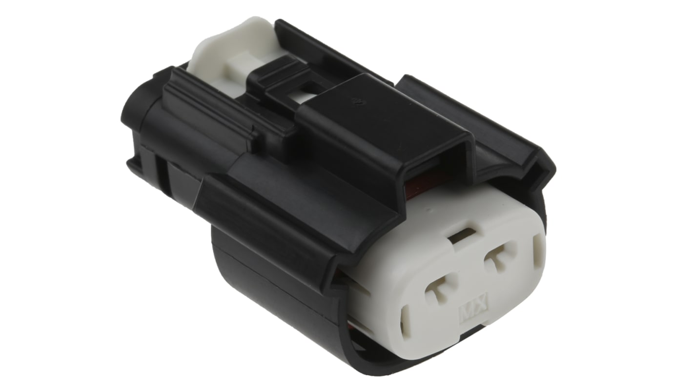 194320013 Molex, 19432 2 Way Crimp Terminal Housing, Black RS