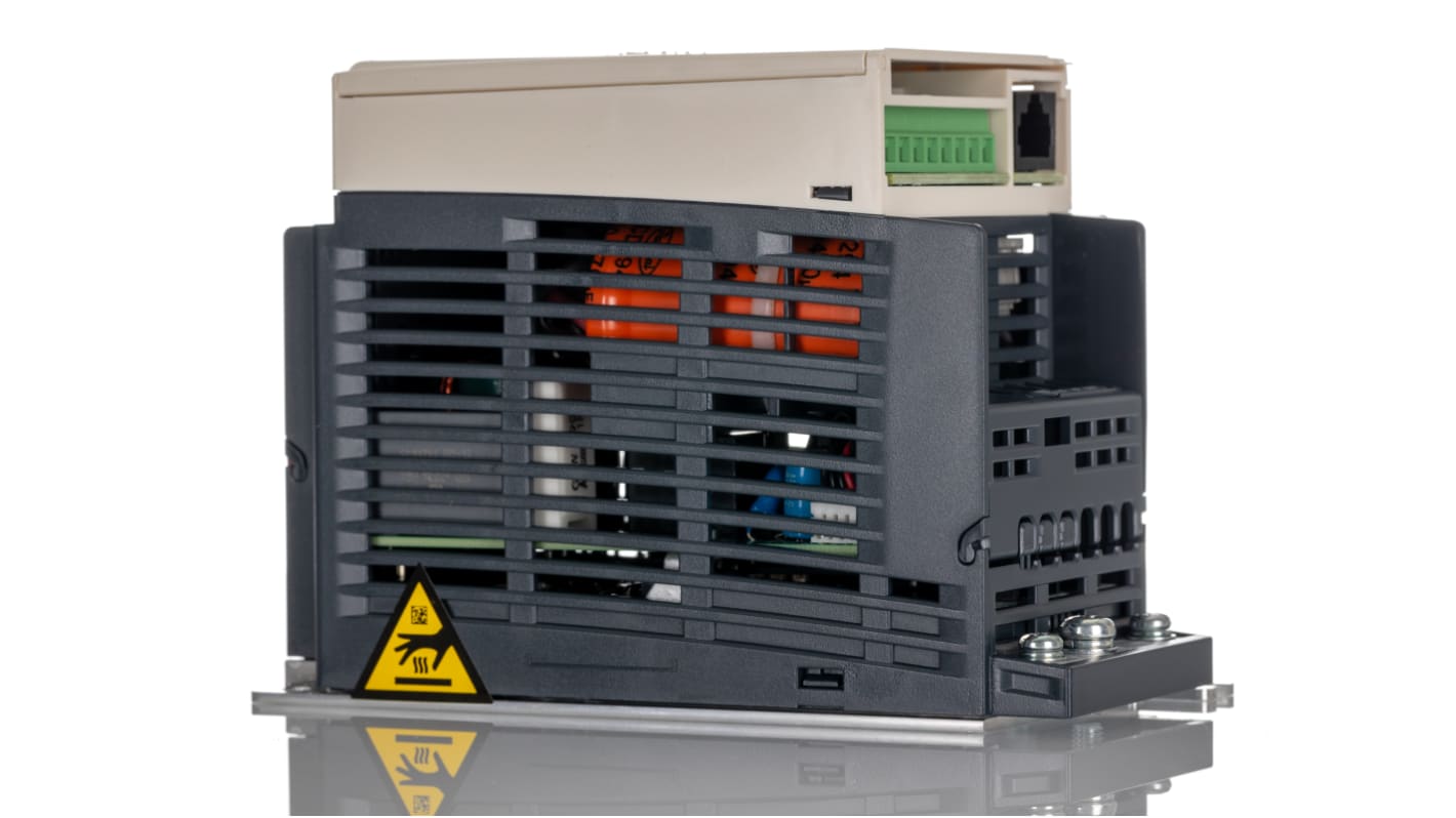 Variador de frecuencia Schneider Electric serie ALTIVAR 12, 0,37 kW, 230 V ac, 1 fase, 5,9 A, 0.5 → 400Hz, IP20,