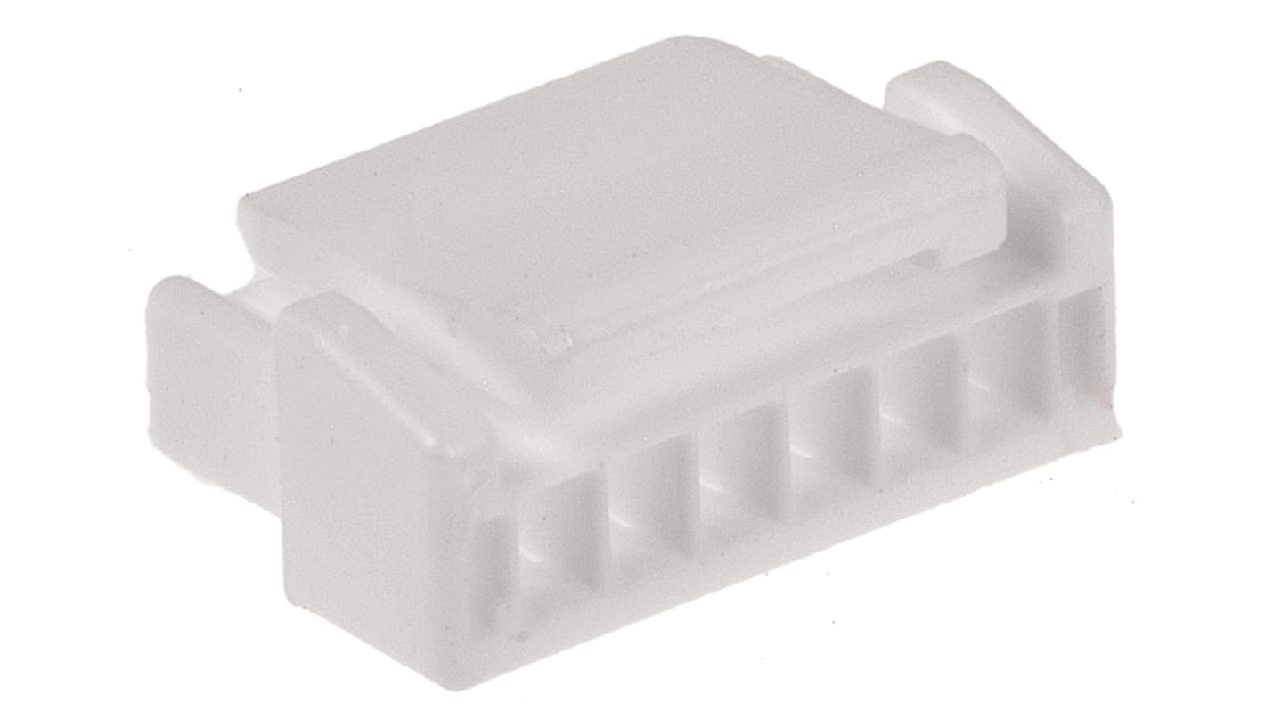 Molex Csatlakozó ház, Micro-Lock sorozat, távolság: 1.25mm, 6 érintkezős, Egyenes, Nő, rögzítés: Kábelre szerelhető, 600