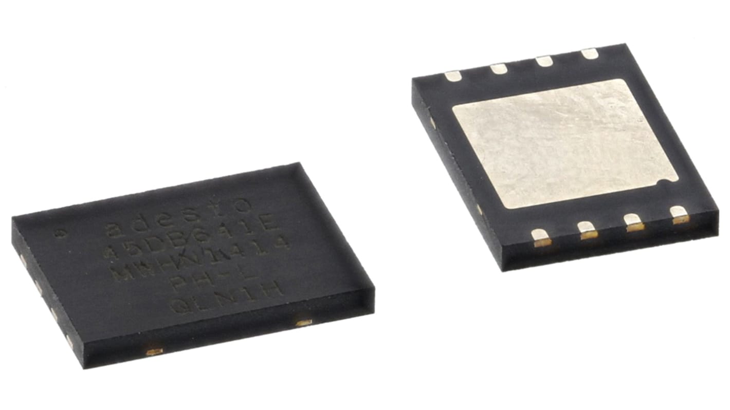 Adesto Technologies, フラッシュメモリ 69206016bit SPI, 8-Pin, AT45DB641E-MWHN-Y ...