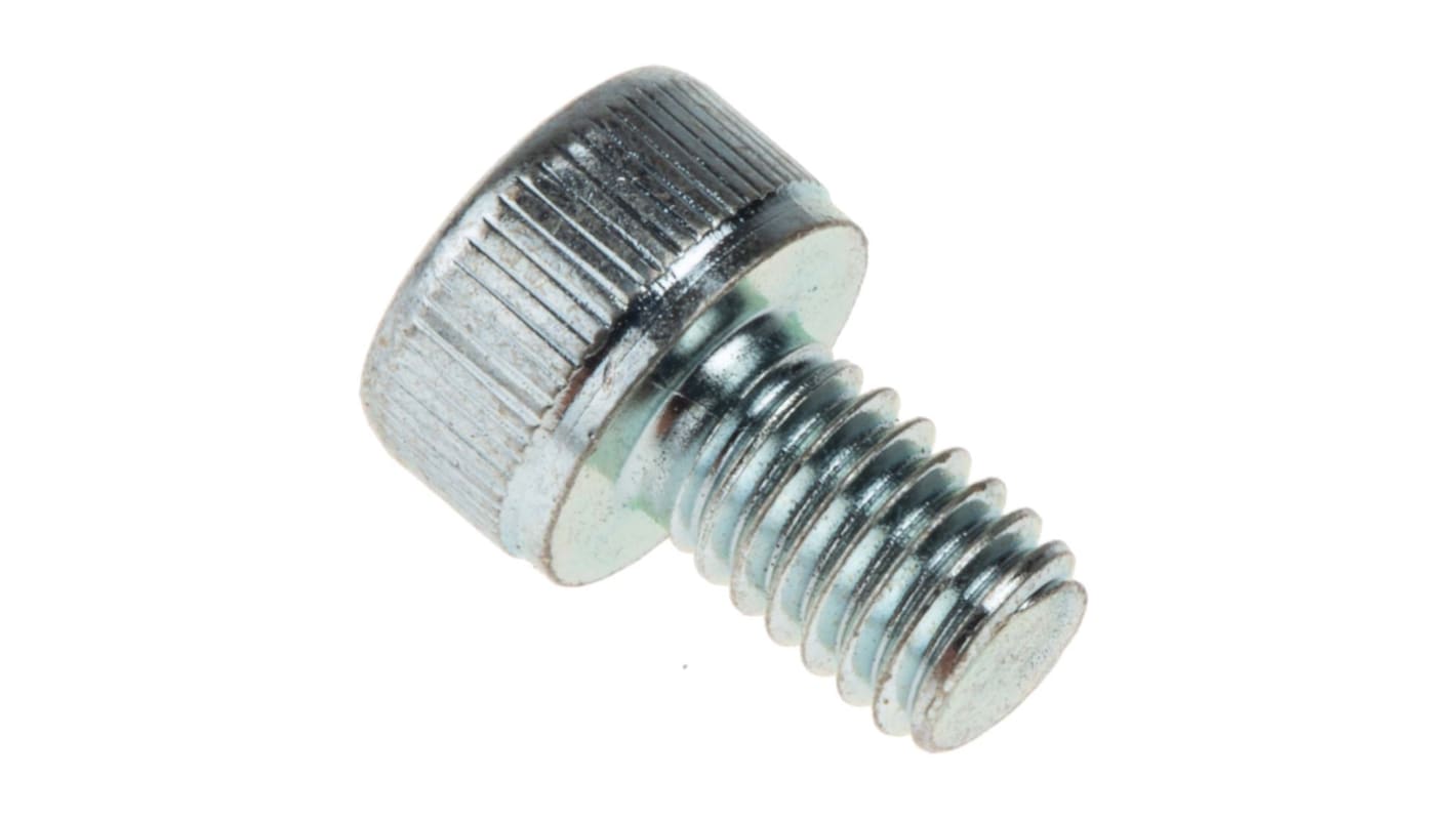 6 X 1 (confezione Da 100) Viti Per Lamiera A Testa Piatta, Viti