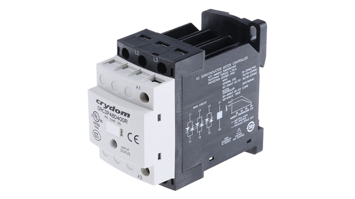 Sensata / Crydom DRC Series Solid State Contactor, 3NO