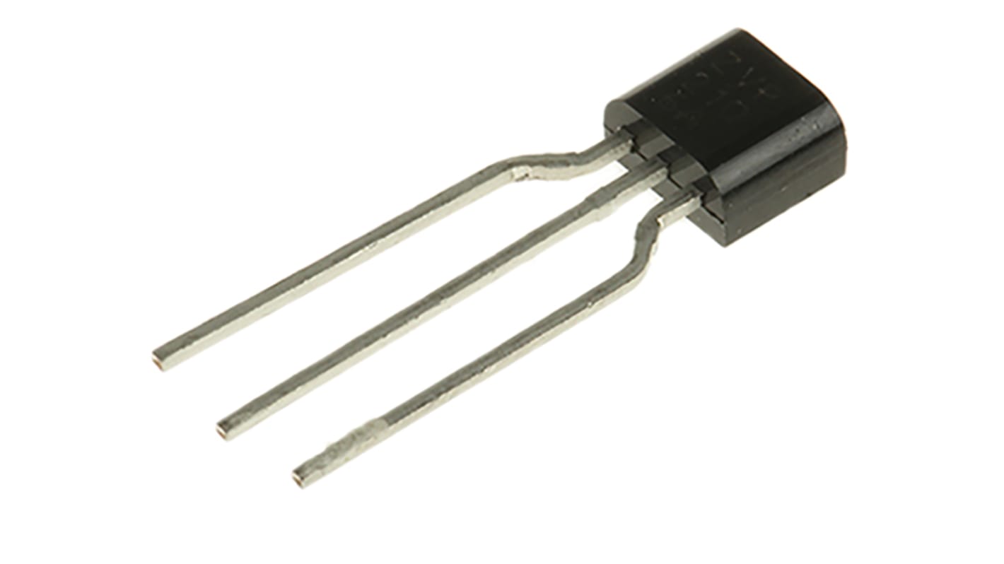 DiodesZetex Pチャンネル MOSFET60 V 280 mA スルーホール パッケージTO-92 3 ピン