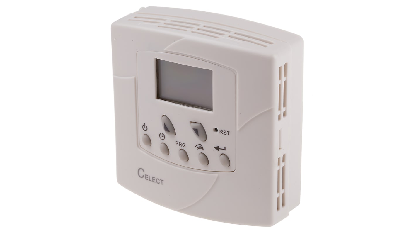 Thermostat avec Ecran LCD avec rétroéclairage RS PRO, 10A, 240 V c.a.