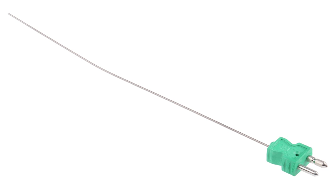 RS PRO Type K Thermocouple 250mm Length, 1.5mm Diameter → +900°C