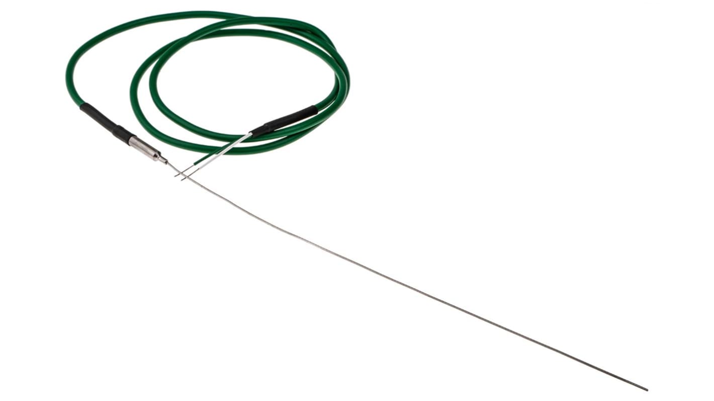 RS PRO Type K Thermocouple 250mm Length, 1mm Diameter → +800°C