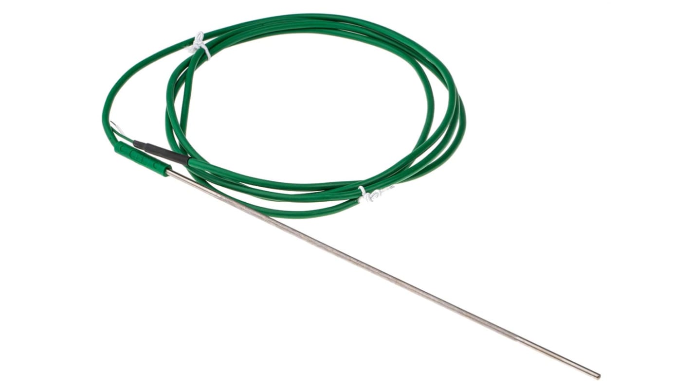 Thermocouple RS PRO type K Ø 3mm, L 250mm, +1200°C max à Câble