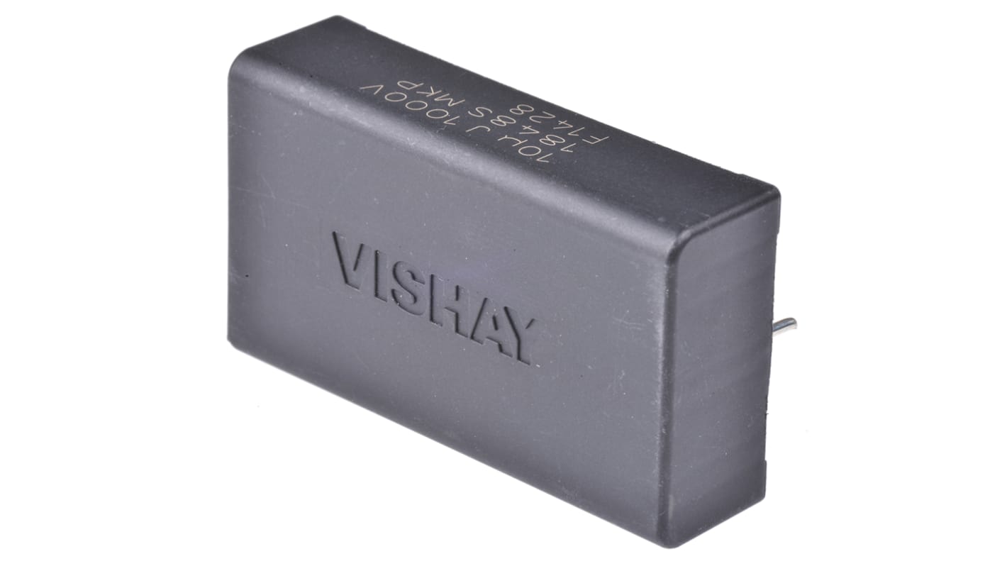 Vishay MKP1848S DC-Link Folienkondensator 10μF ±5% / 1kV dc, THT Raster 52.5mm