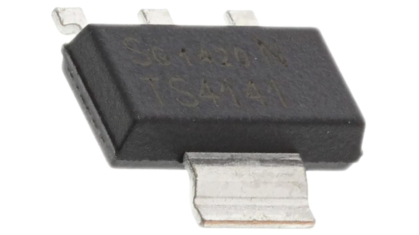 Switch di alimentazione CI Infineon High side, SOT-223, 3 + Tab pin, 45 V, 0.7A, 320mΩ