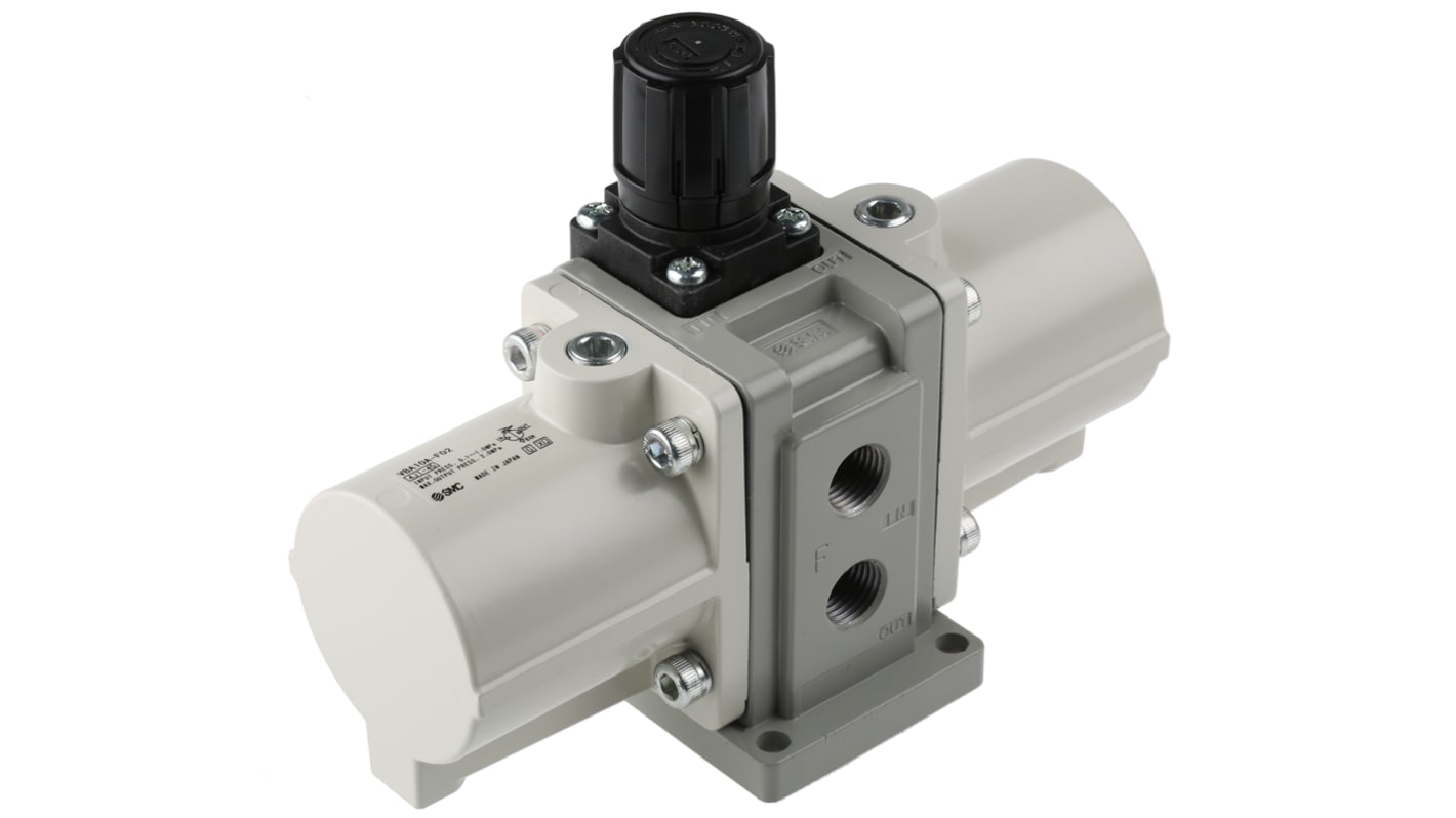 SMC Trykluftregulator, Tilslutning: G 1/4 +2°C