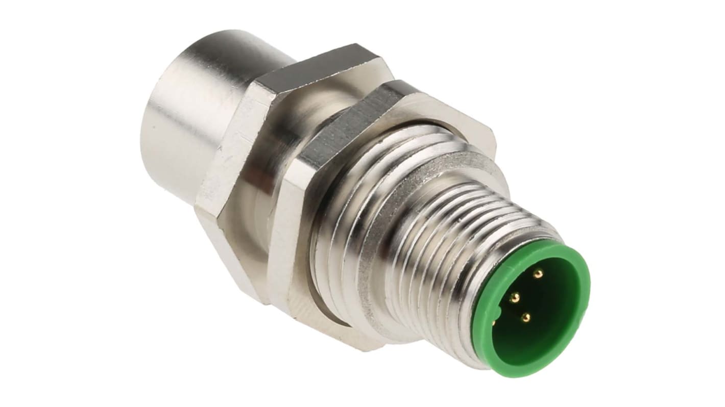 Murrelektronik Circular Connector, 5 Contacts, Bulkhead Mount, M12 Connector, Plug and Socket, Female, IP65, IP67, 7000