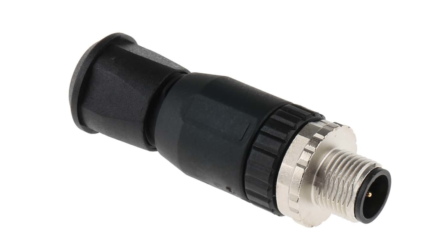 Murrelektronik Circular Connector, 5 Contacts, Cable Mount, M12 Connector, Plug, Male, IP67, 7000 Series