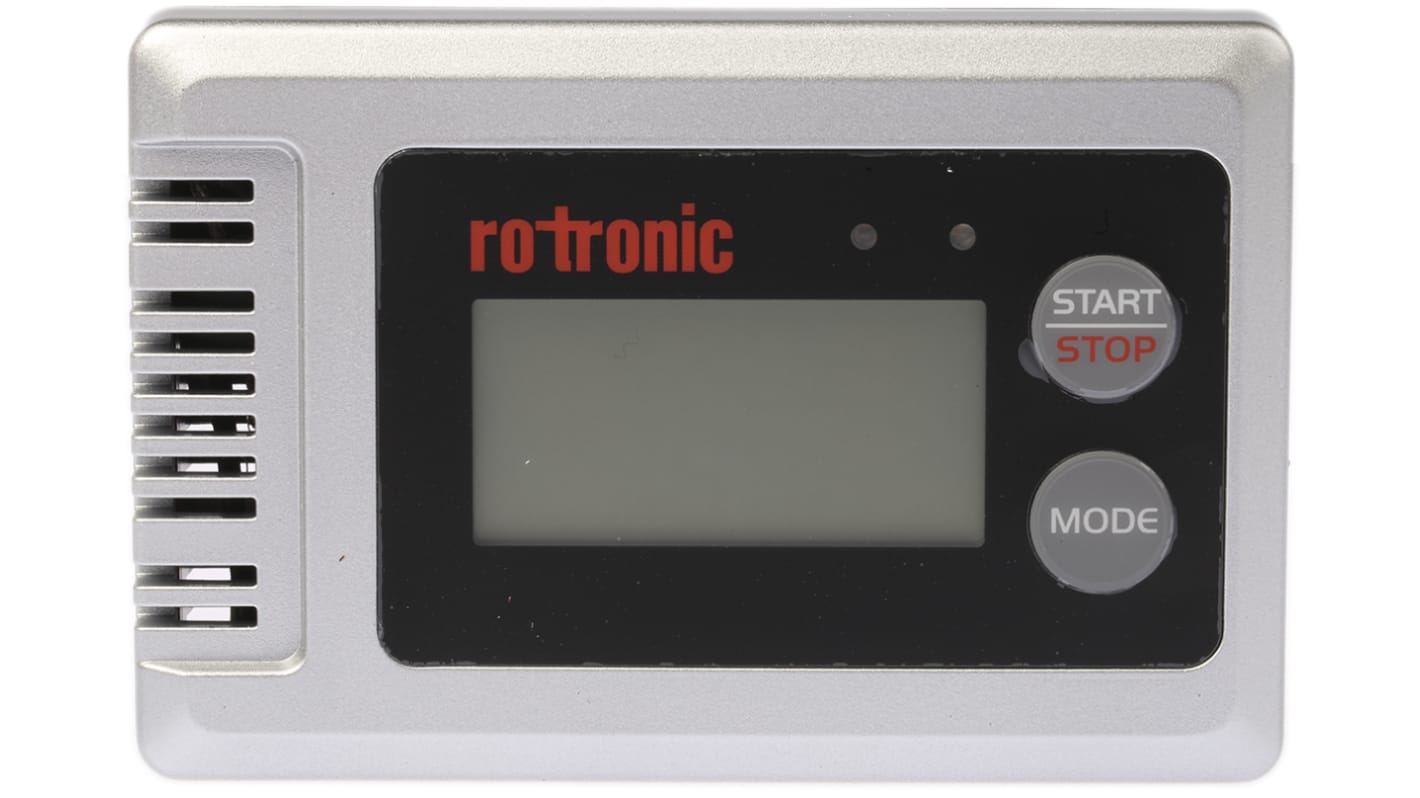 Registrador de datos Rotronic Instruments HL-1D, para Humedad, Temperatura, con alarma, display LCD, interfaz Puerto