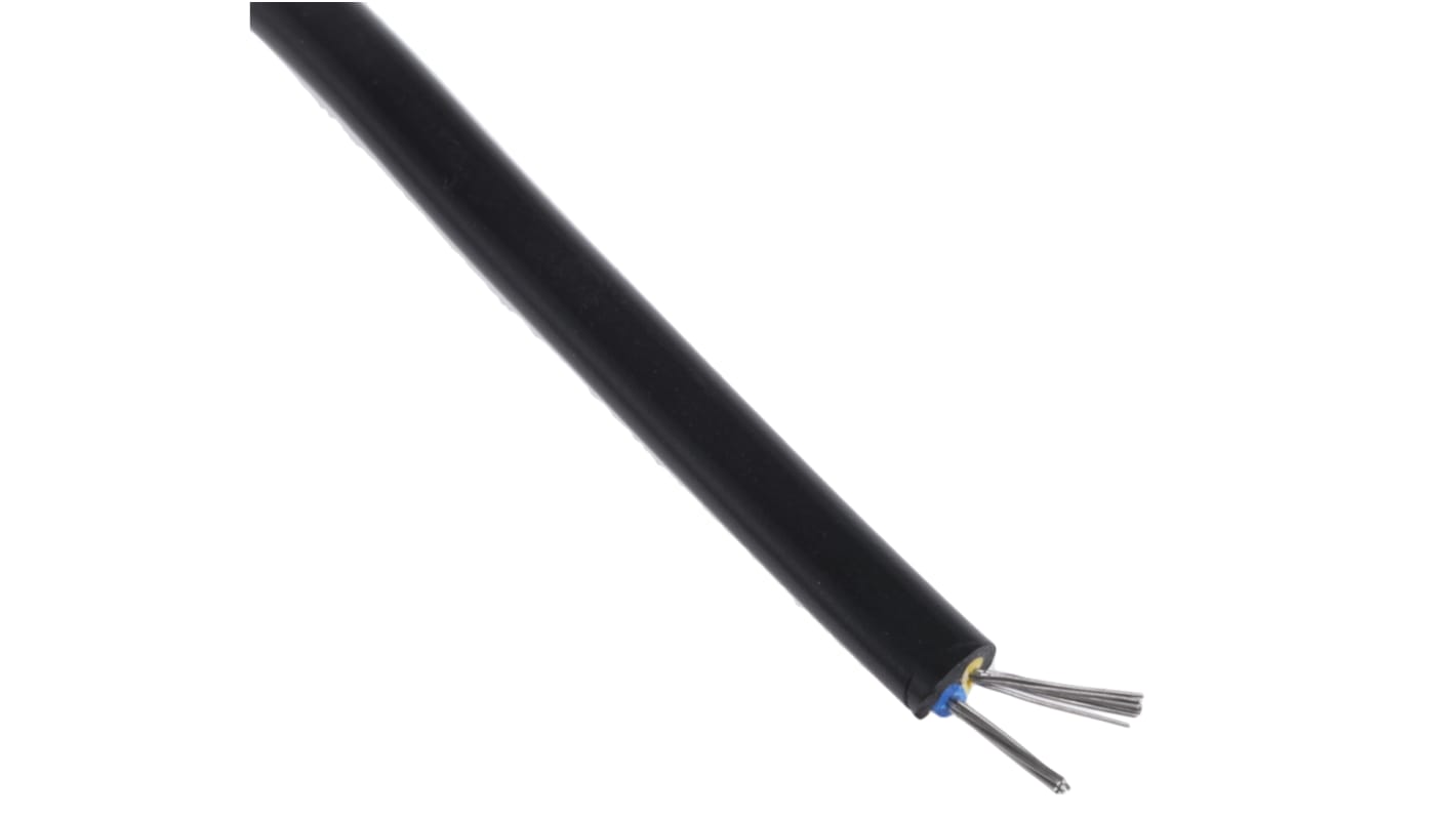 RS PRO Ungeschirmt 7/0,2mm PVC-isoliert Thermoelement Kabel/Draht für Thermoelement Typ J, L. 50m, max. +105°C