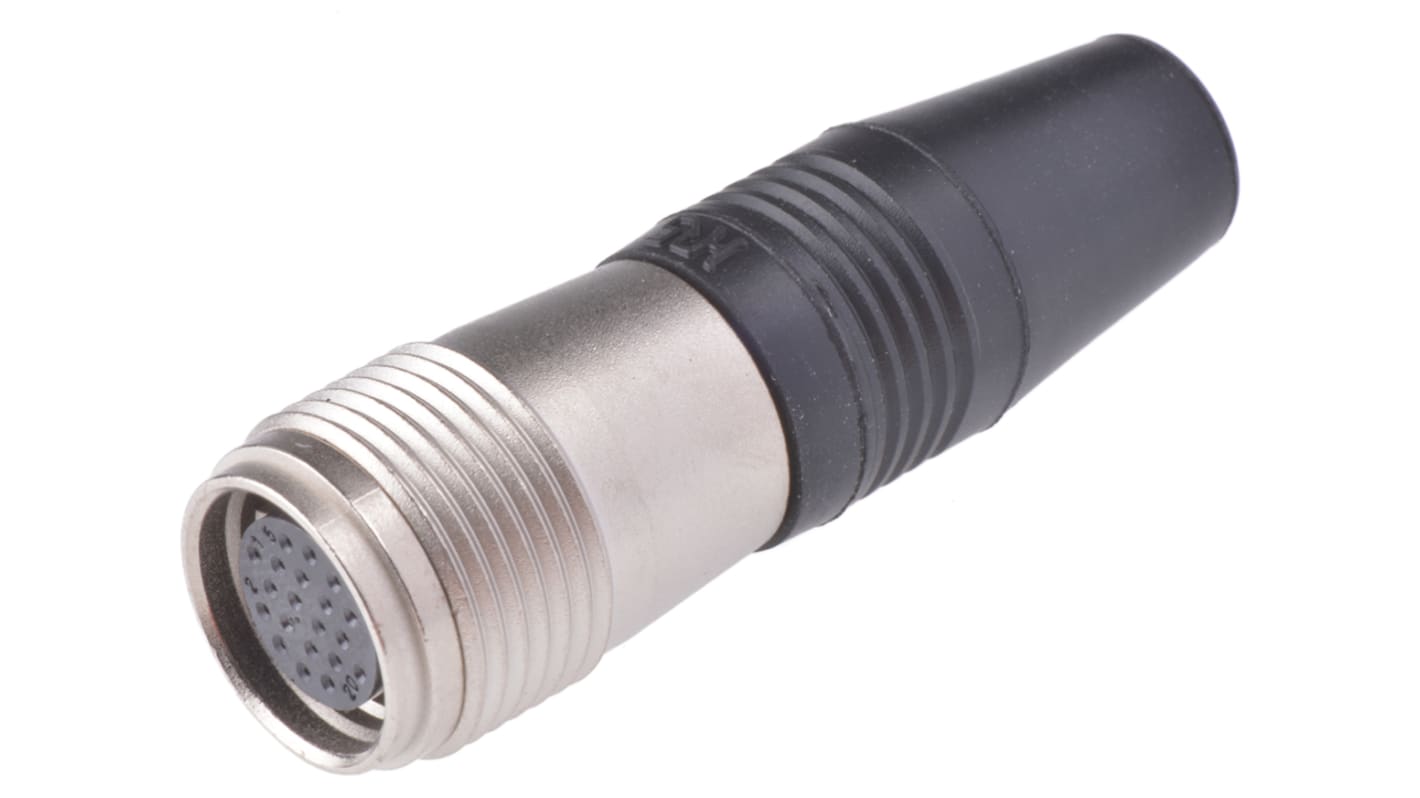 HR25A9J20S Hirose Circular Connector, 20 Contacts, Cable Mount