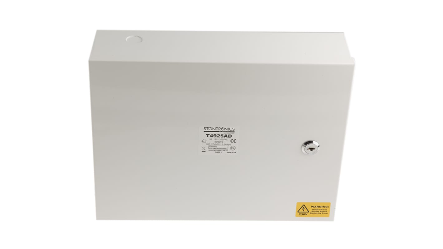 RS PRO Batteriegestützte Stromversorgung , 27.6V dc / 2.5A 70W 195 → 253V ac Geschlossen, Wandmontage