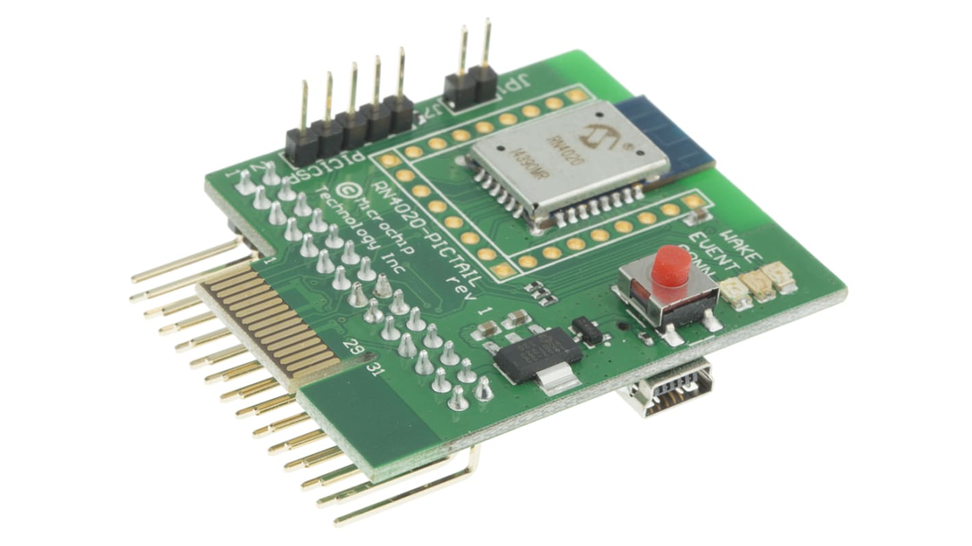 Module de développement de communication et sans fil Microchip PICTail Plus Bluetooth Smart (BLE)