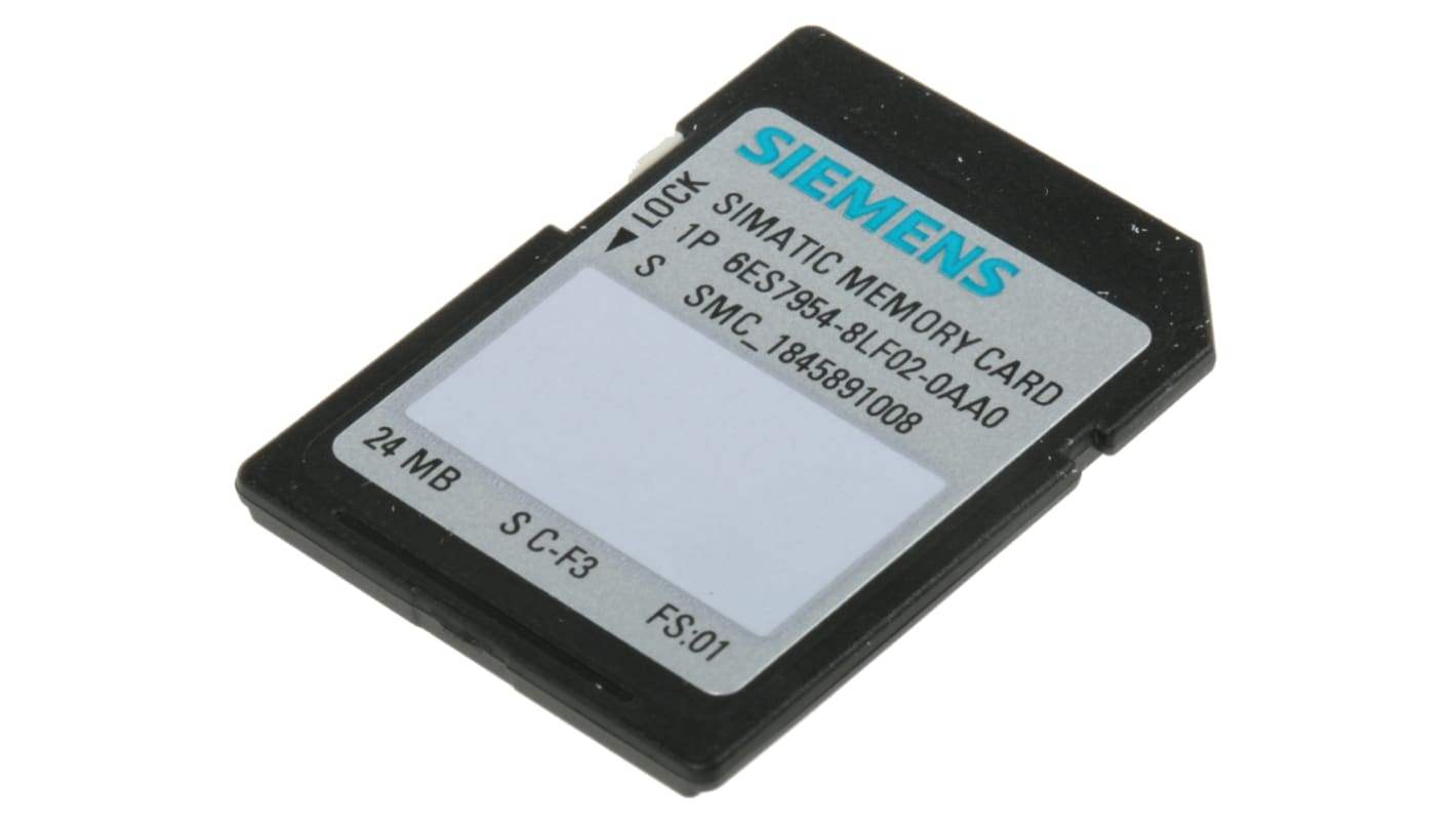 Siemens SD Card for Use with SIMATIC S7-1200 Series CPU