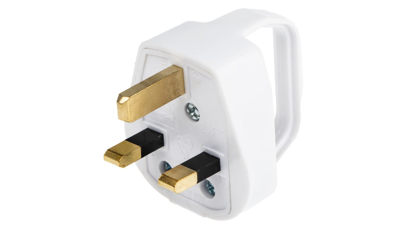 NWS UK Mains Plug, 13A, Cable Mount, 250 V