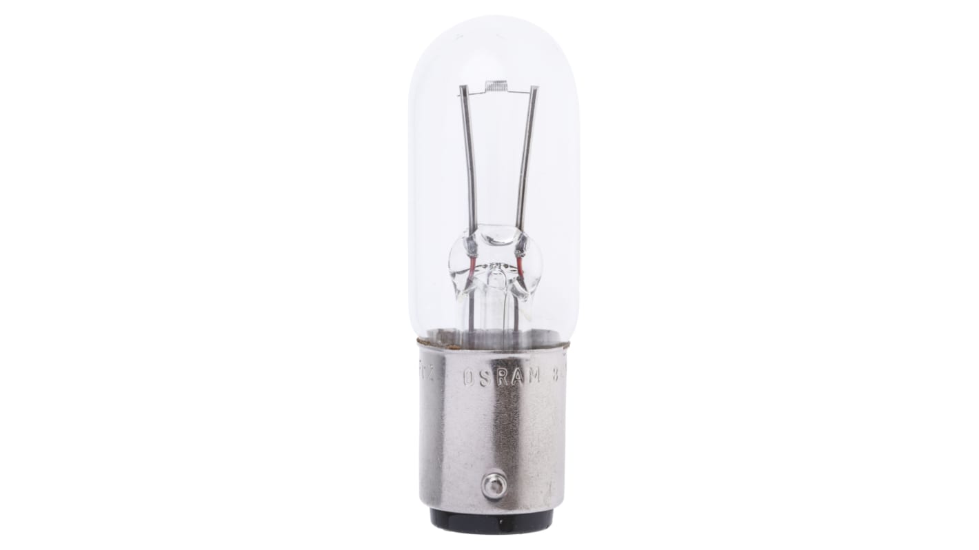 Osram Anzeigelampe 6 V / 15 W, B15d Sockel Ø 19mm