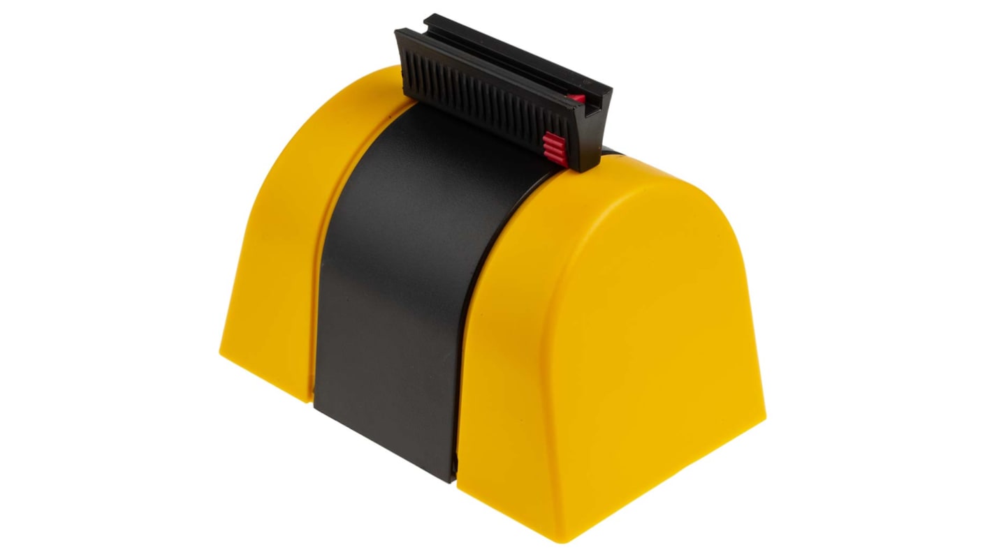 RS PRO Yellow Polyester Retractable Barrier, Yellow Tape