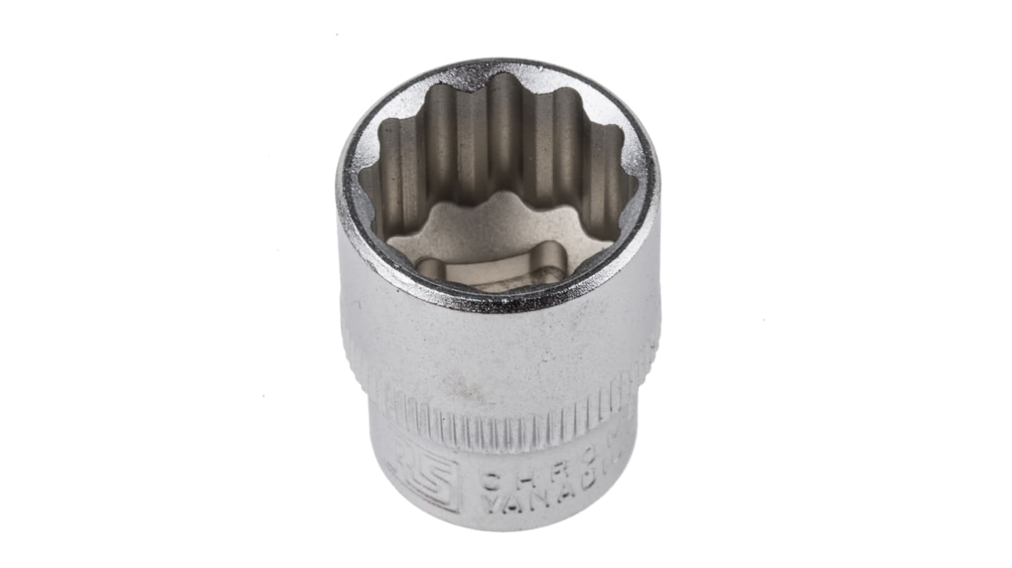 RS PRO 3/8 in Drive 16mm Standard Socket, 12 point