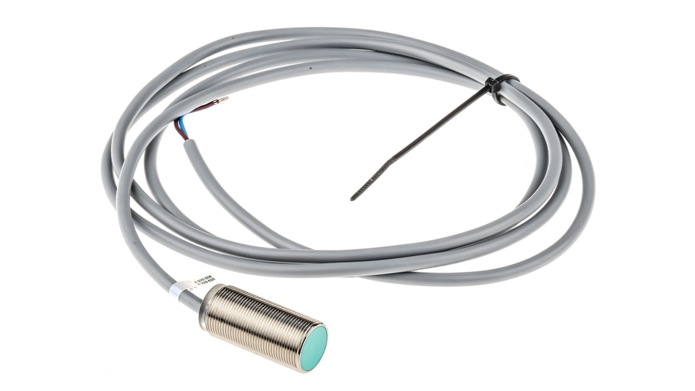 Pepperl + Fuchs Inductive Barrel-Style Proximity Sensor, M18 x 1, 5 mm Detection, 5 → 30 V dc, IP67