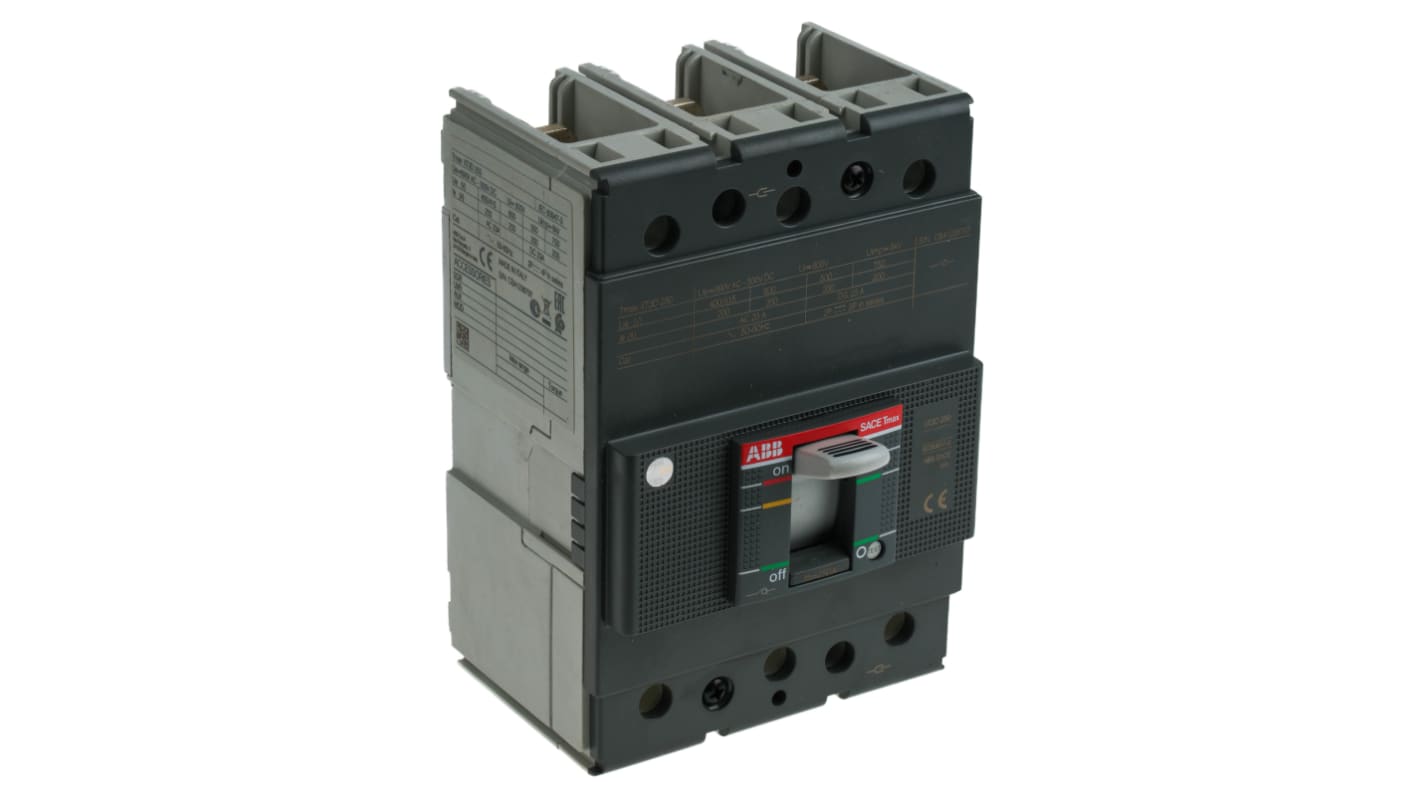 1SDA068210R1 XT3D 250 3p F F ABB, Protecta MCCB 3P 250A, DIN Rail