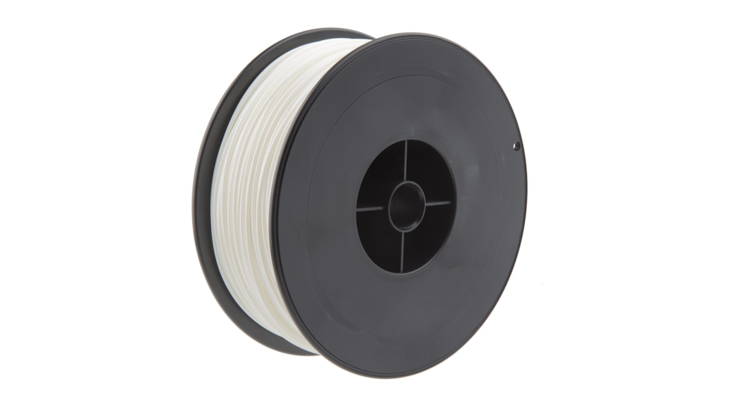 RS PRO 1.75mm White ABS 3D Printer Filament, 300g