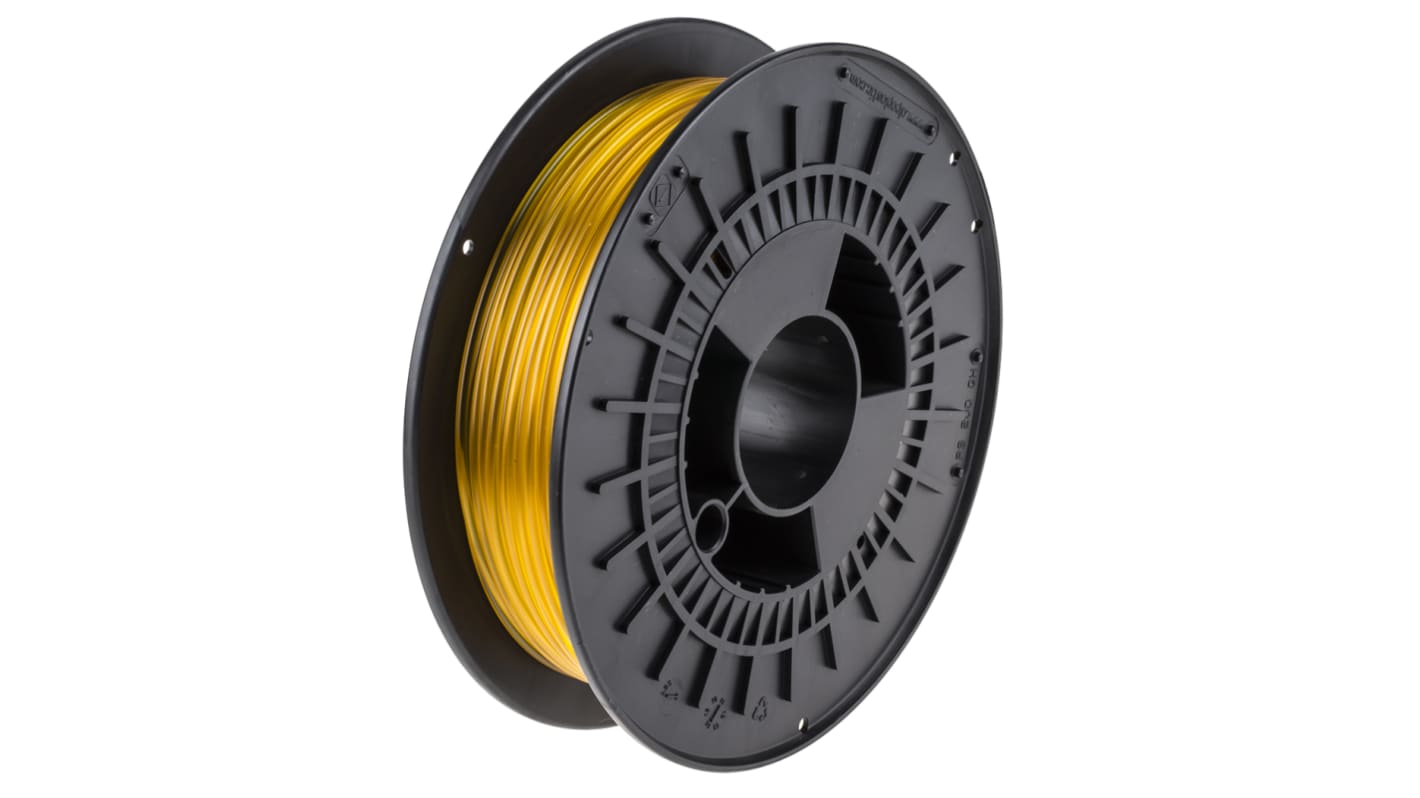 Filament pour imprimante 3D RS PRO, M-ABS, Ø 2.85mm, Jaune, 500g, FDM