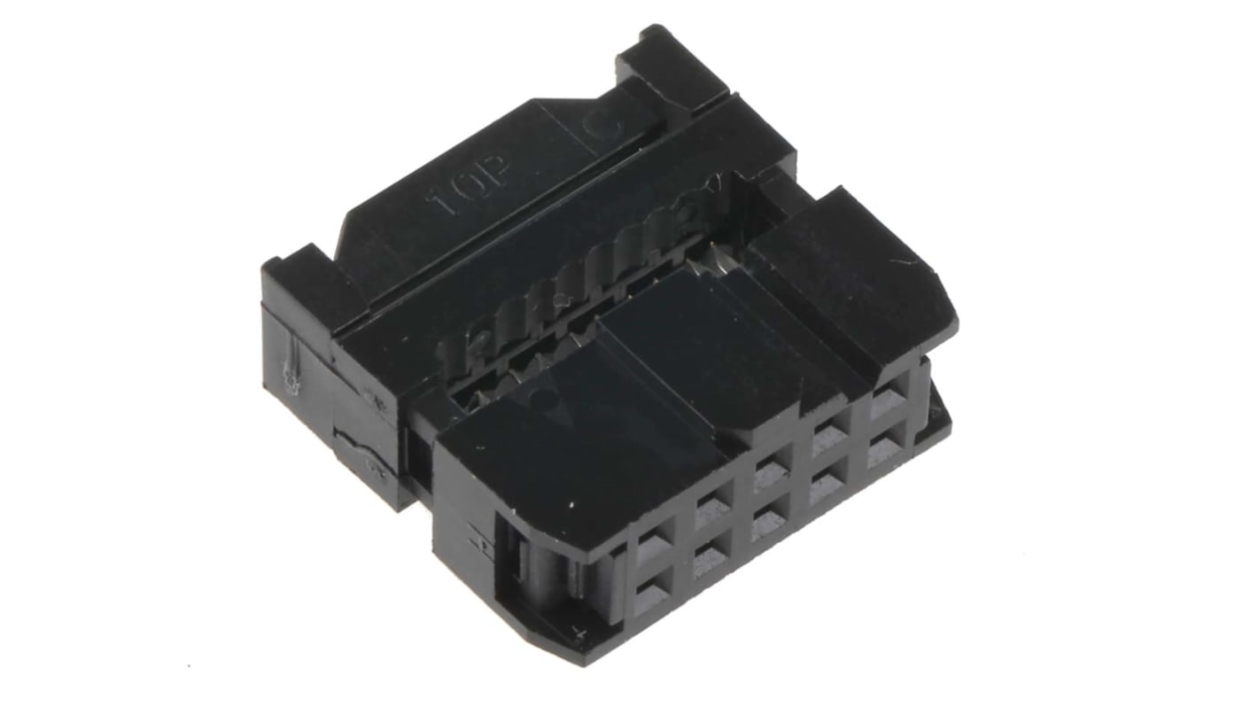 Connecteur IDC Amphenol Femelle, 10 contacts, 2 rangées, pas 2.54mm, Montage sur câble, série T812