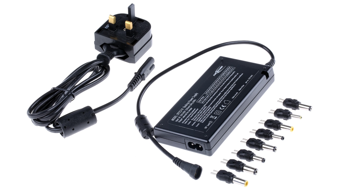 Ansmann Plug In Power Supply 12 → 24V dc Output, 5A Output