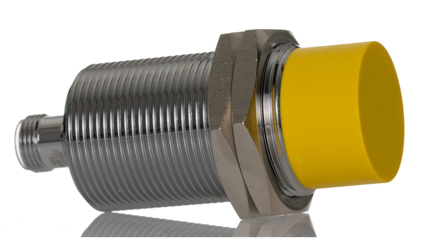 Turck Inductive Barrel-Style Proximity Sensor, M30 x 1.5, 15 mm Detection, Analogue Output, 15 → 30 V dc, IP67